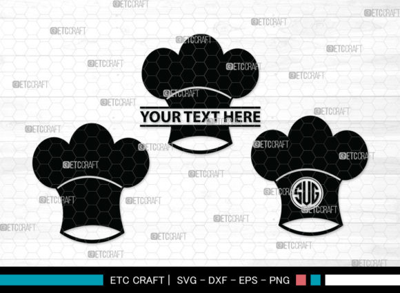 Download Chef Hat Monogram | Chef Svg | Cook  SVG - Premium Resources
