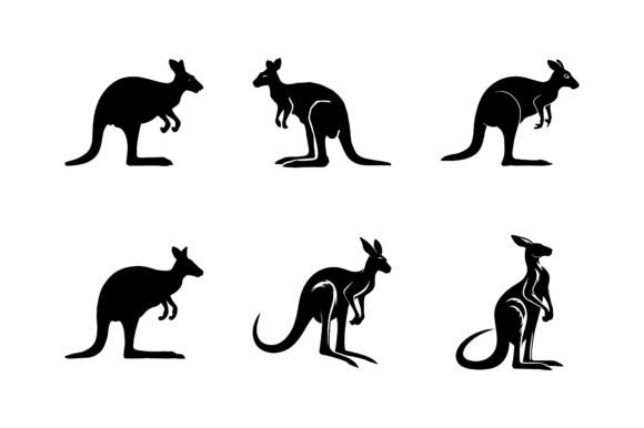 Download Kangaroo Vector Icon Set - Premium Bundle