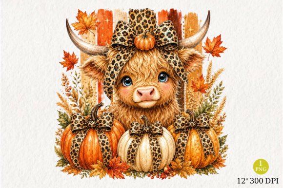 Download Highland Cow Fall Png - Fall png Collection