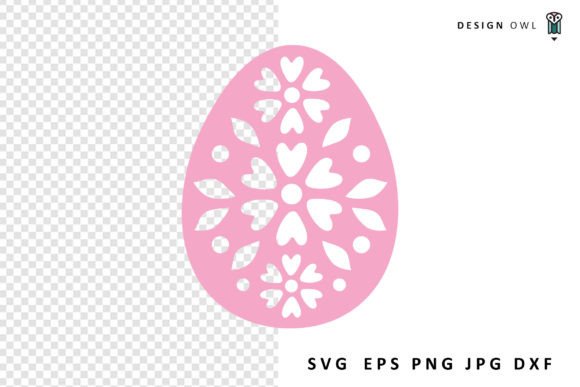 Download Floral Easter Egg SVG File - Easter egg svg Collection
