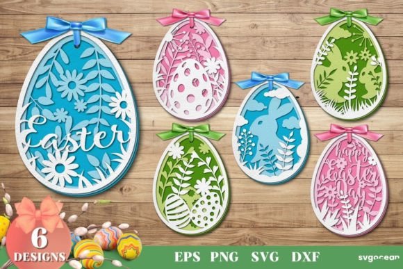 Download 3D Easter Egg SVG Bundle - Easter egg svg Collection